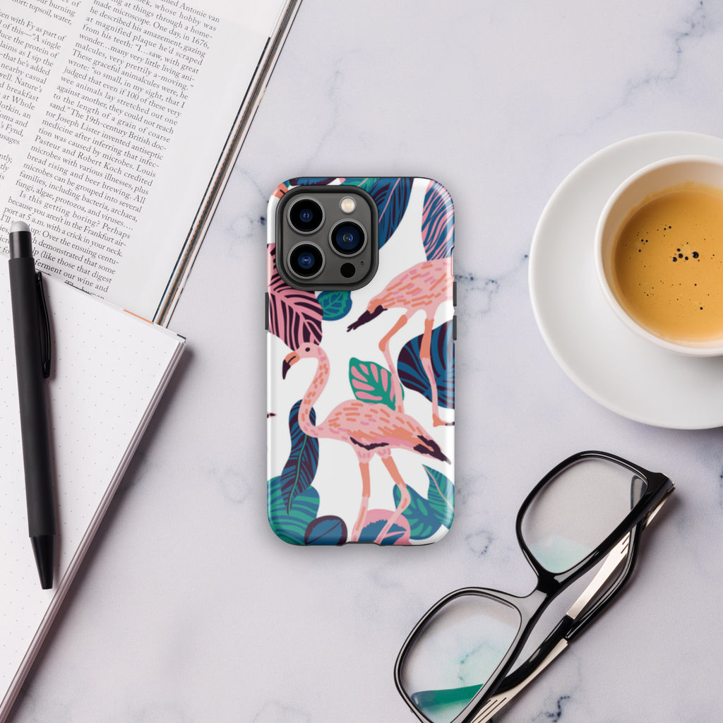 Tough Case for iPhone® - FLAMINGO