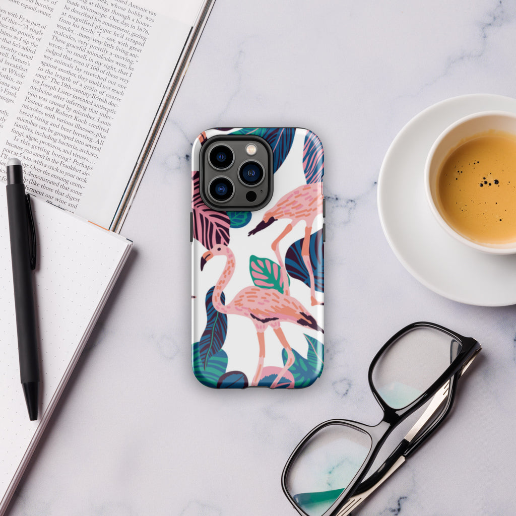 Tough Case for iPhone® - FLAMINGO