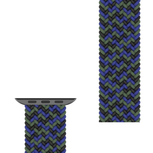 Blue Camouflage Solo Loop-Apple-Watch-Band