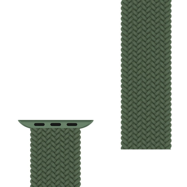 Army Green Solo Loop-Apple-Watch-Band