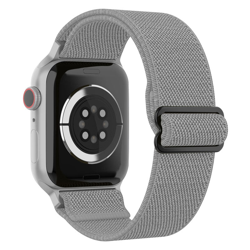 Gray Stretchy Solo Loop-Apple-Watch-Band