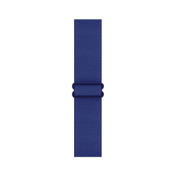 Navy Stretchy Solo Loop-Apple-Watch-Band