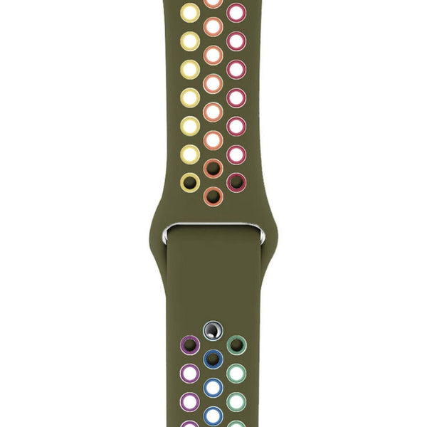 Army Green Sport Band-Apple-Watch-Band