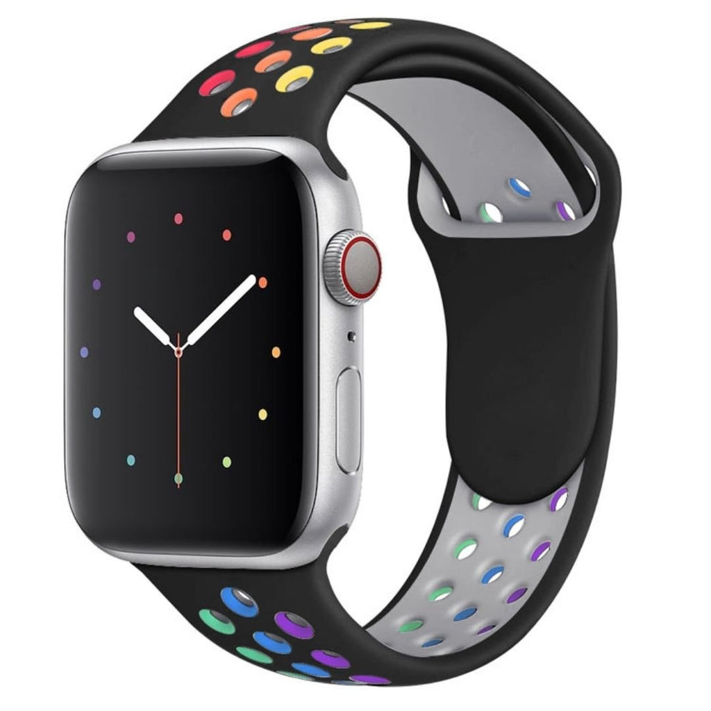 Black Sport Band-Apple-Watch-Band