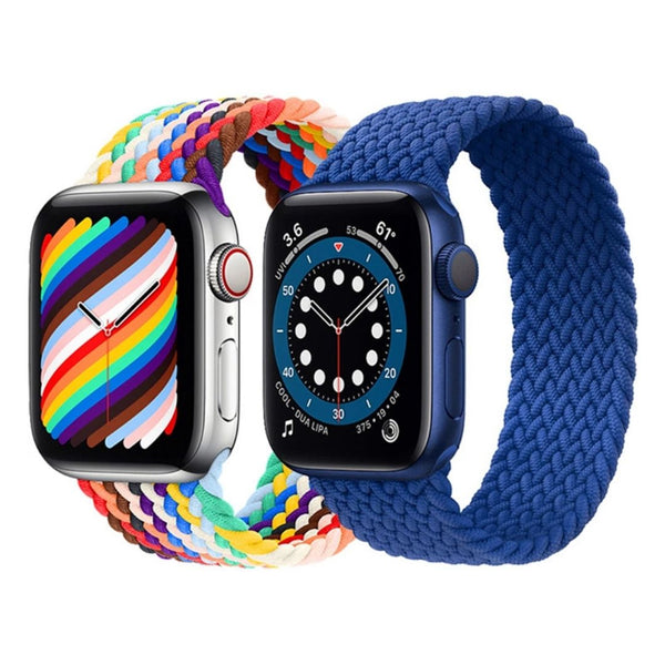 Back-Red Solo Loop-Apple-Watch-Band