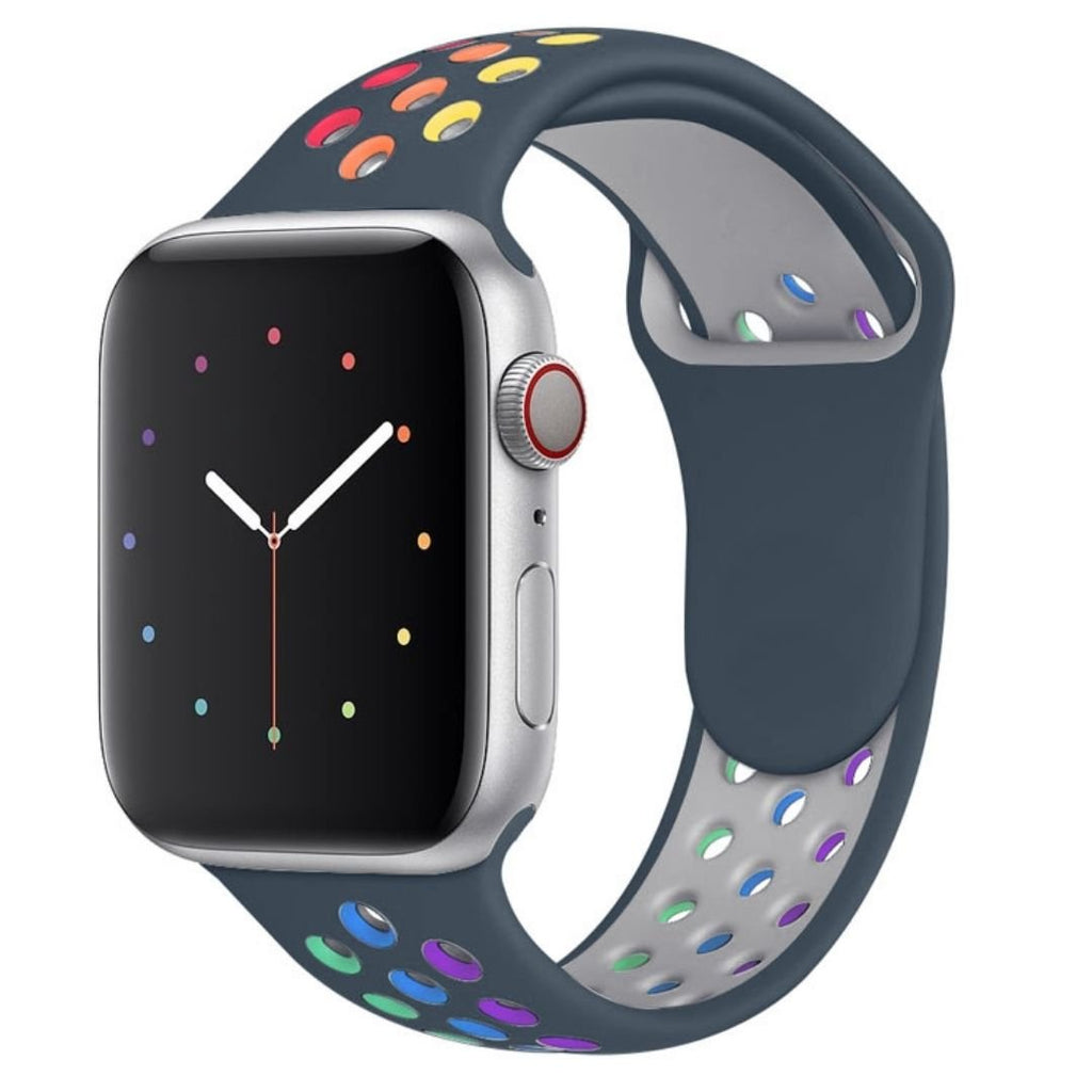 Blue Sport Band-Apple-Watch-Band