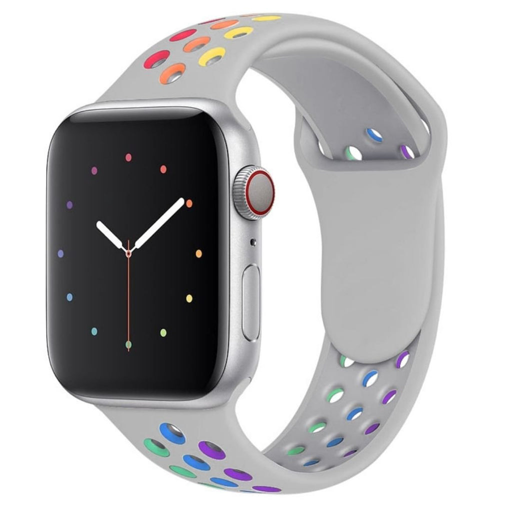 Gray Sport Band-Apple-Watch-Band