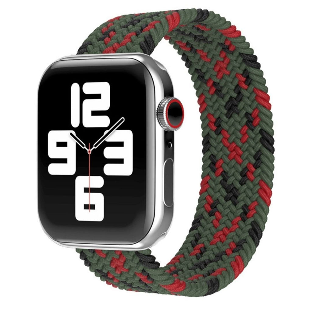 Green Camouflage Solo Loop-Apple-Watch-Band