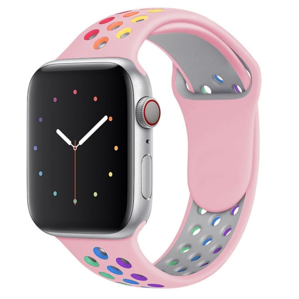 Pink Sport Band-Apple-Watch-Band