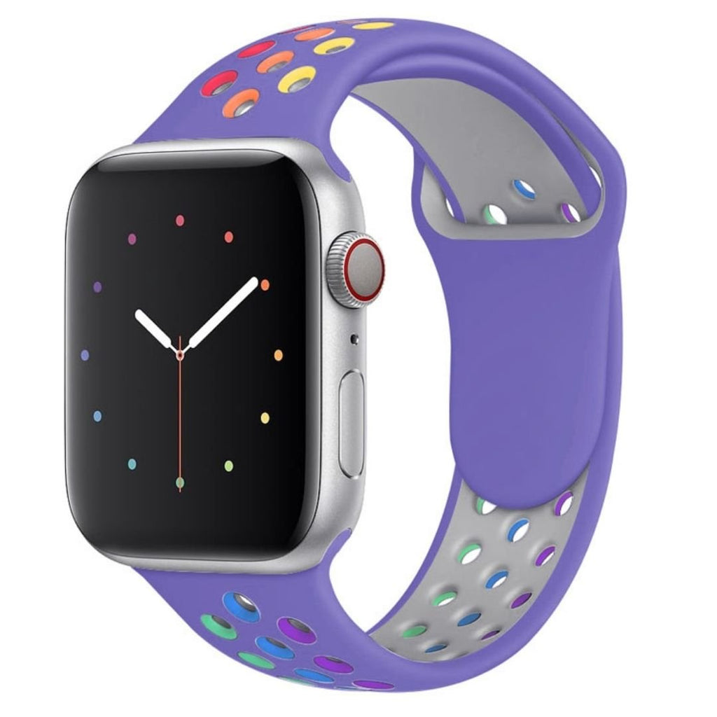 Purple Sport Band-Apple-Watch-Band