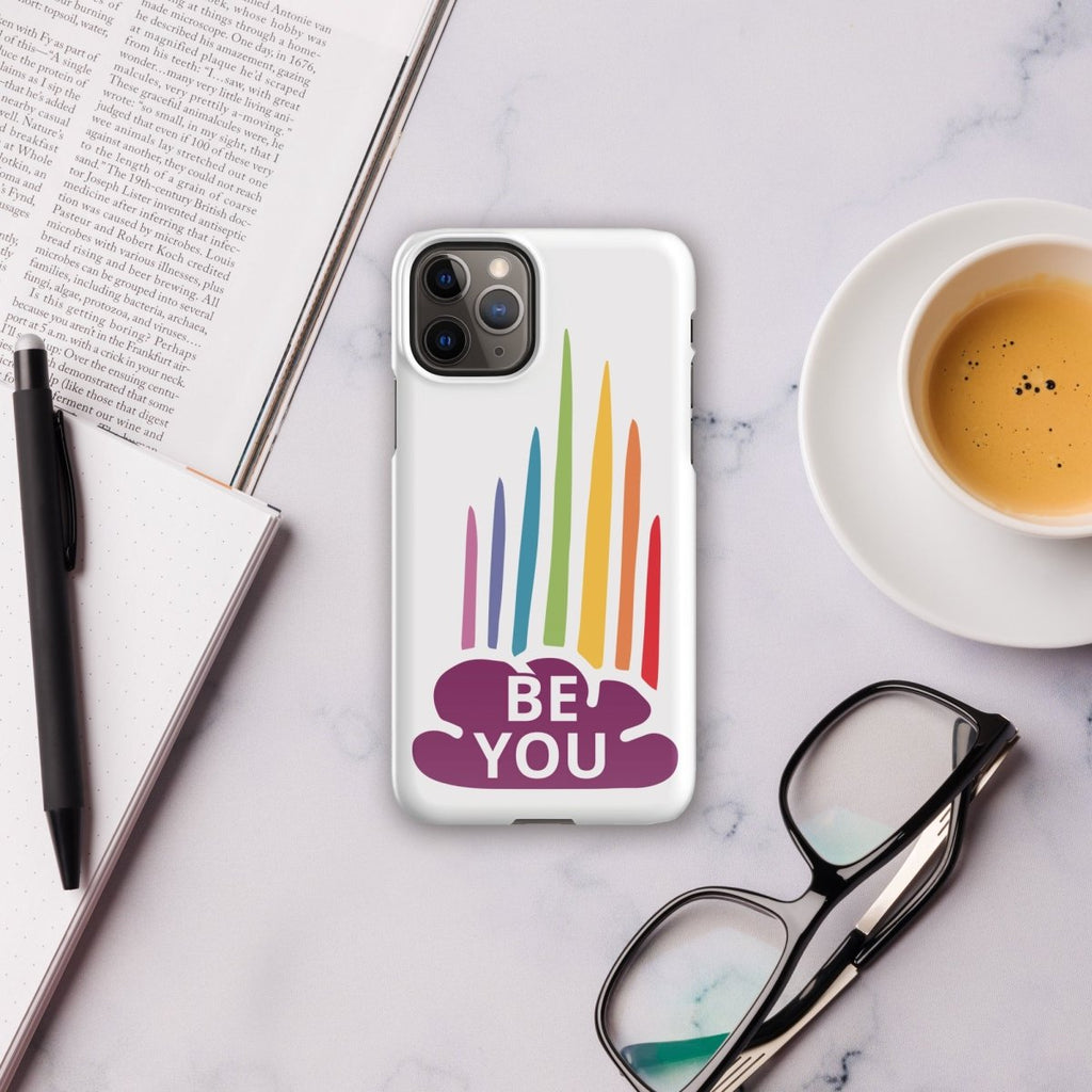 Snap case for iPhone® - PRIDE - BE YOU!