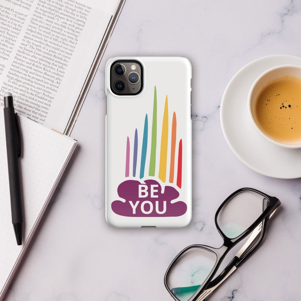 Snap case for iPhone® - PRIDE - BE YOU!