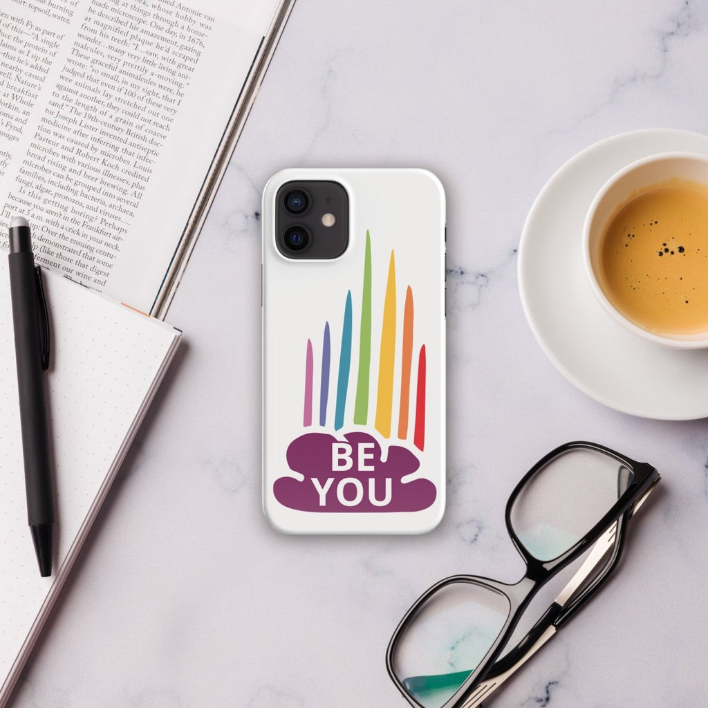 Snap case for iPhone® - PRIDE - BE YOU!