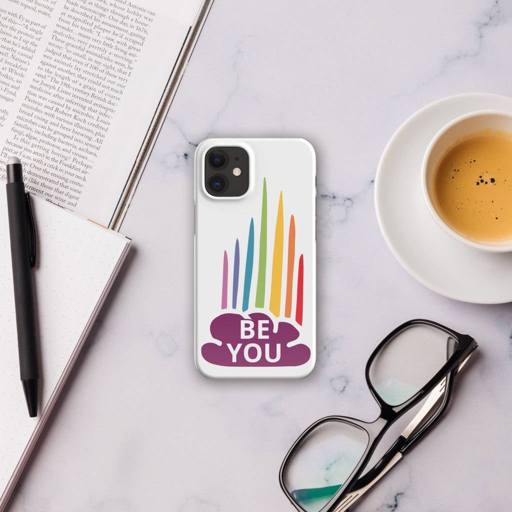 Snap case for iPhone® - PRIDE - BE YOU!