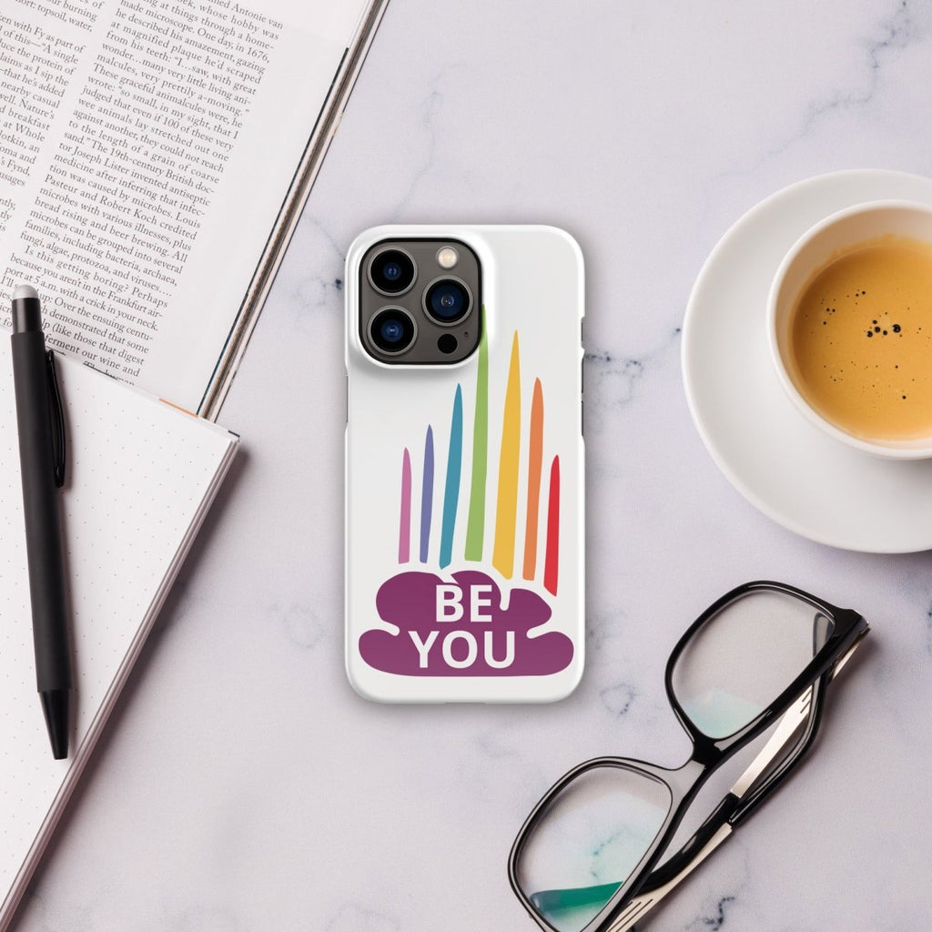 Snap case for iPhone® - PRIDE - BE YOU!