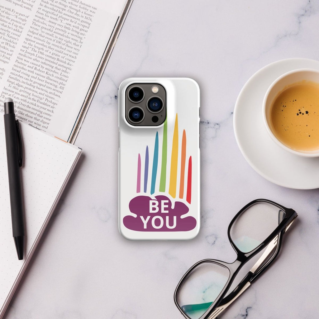 Snap case for iPhone® - PRIDE - BE YOU!