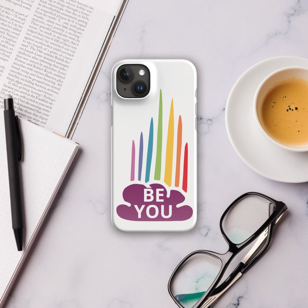 Snap case for iPhone® - PRIDE - BE YOU!