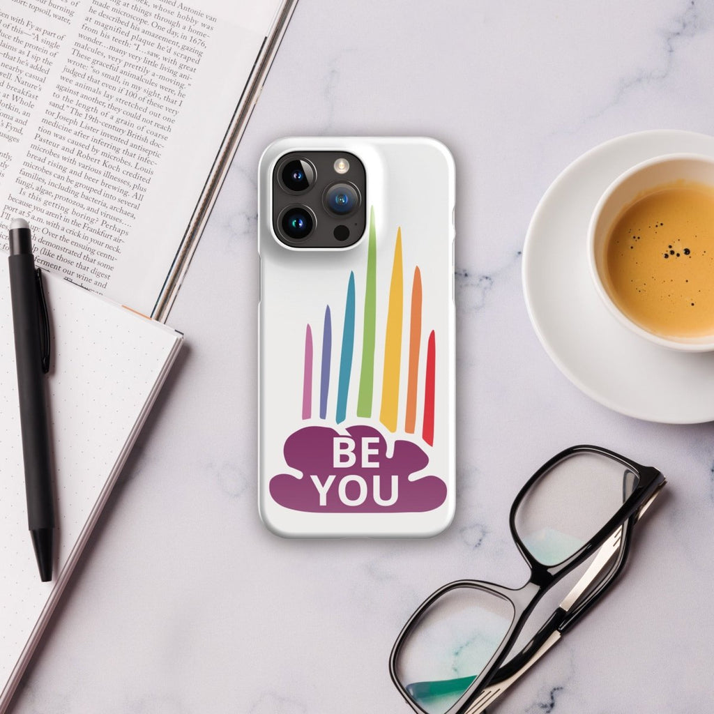 Snap case for iPhone® - PRIDE - BE YOU!